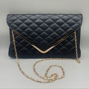Urban Expressions Quilted Envelope Clutch Crossbody